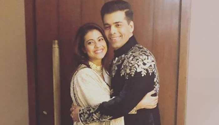 Kajol and Karan Johar&#039;s latest pic will give you major friendship goals-See inside