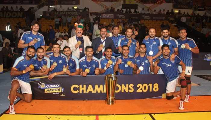 India hammer Iran 44-26 to lift Kabaddi Masters trophy