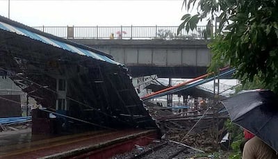Mumbai overbridge collapse: Western Railway resumes train services