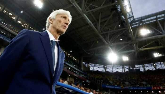 Colombia&#039;s coach Jose Pekerman fumes at referee, breaks after FIFA World Cup 2018 loss to England