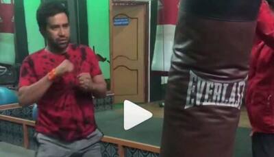 Bhojpuri superstar Dinesh Lal Yadav aka Nirahua's gym video will give you major fitness goals-Watch