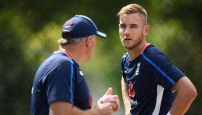 England's Stuart Broad aims to return for England-India Tests 