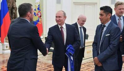 President Vladimir Putin says World Cup has broken stereotypes about Russia