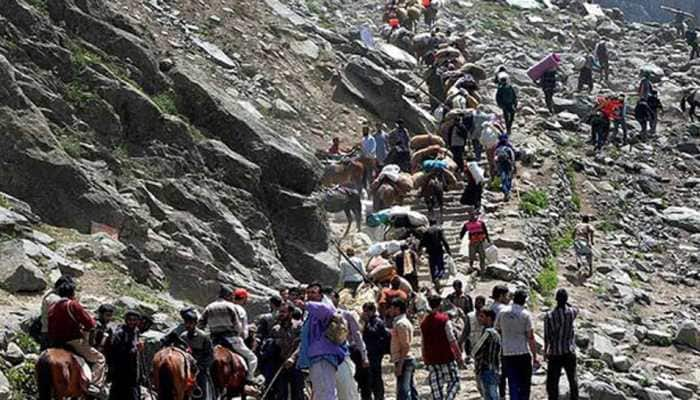 IAF&#039;s helicopters deployed to rescue stranded Amarnath pilgrims