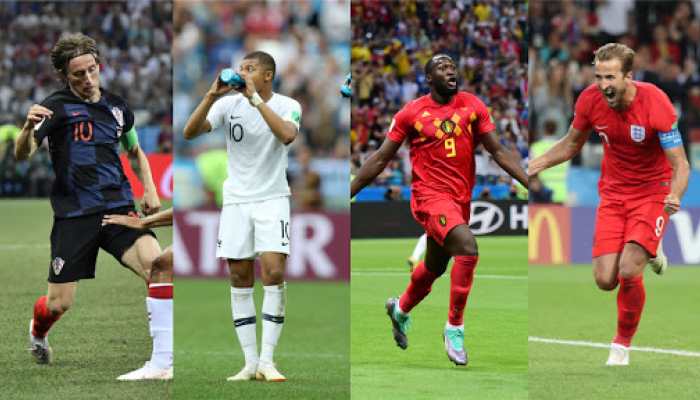 FIFA World Cup 2018 semifinal schedule: France vs Belgium; England vs Croatia