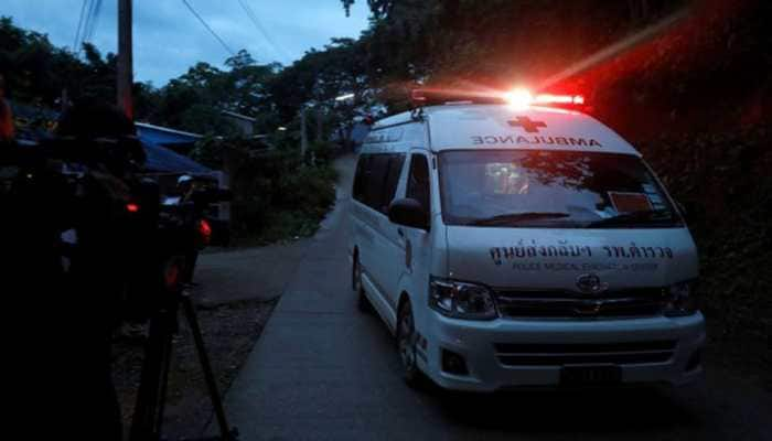 Two out of 12 schoolboys rescued from Thai cave by elite divers