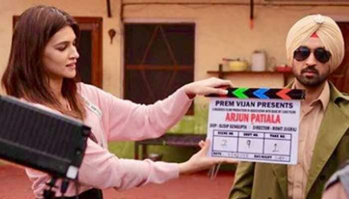 Kriti Sanon and Diljit Dosanjh starrer  &#039;Arjun Patiala&#039; shoot wraps up