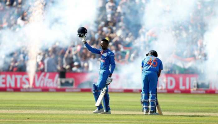 Hardik Pandya credits Rohit Sharma's 'special' century for India's T20I series win against England