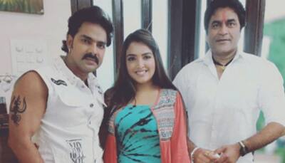 Pawan Singh and Amrapali Dubey's pics from the sets of Sher Singh will make fans happy- See photos