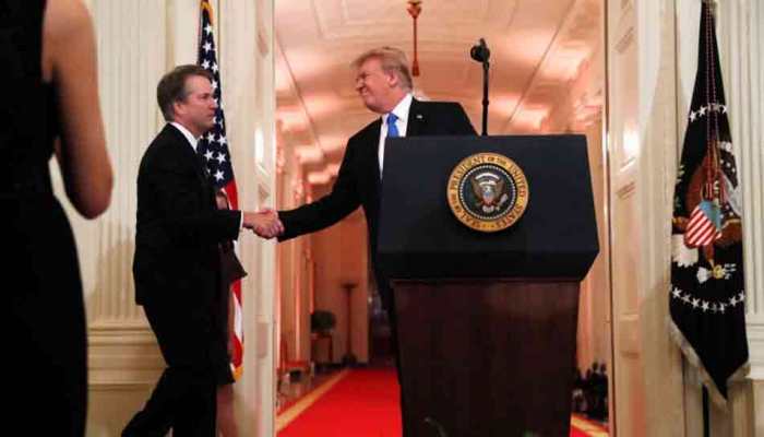Donald Trump nominates Brett Kavanaugh to succeed Kennedy as US Supreme Court judge