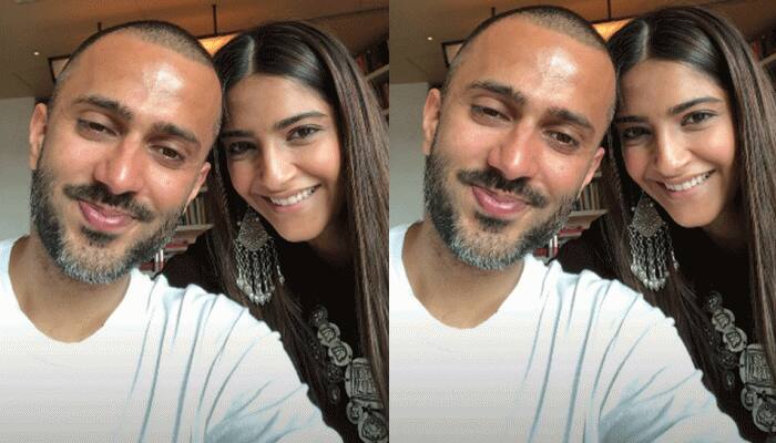 Sonam K Ahuja and husband Anand Ahuja have a fetish for sneakers - Pic proofs