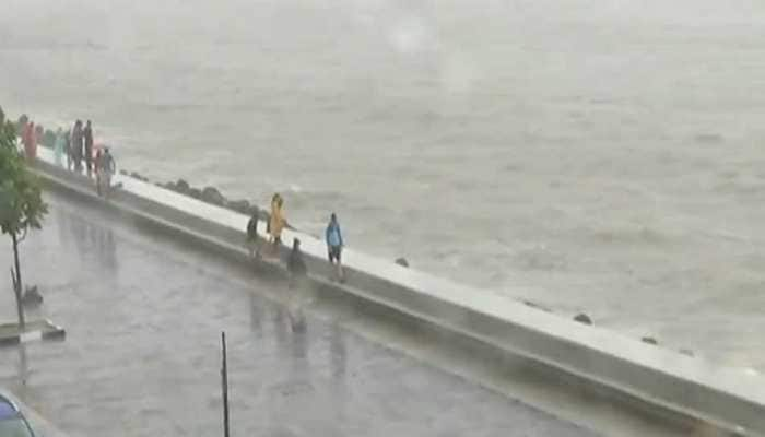 Watch: High tide in Mumbai as city reels under heavy rain