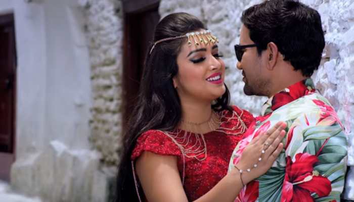 Bhojpuri hot cake Amrapali Dubey-Nirahua's dance from 'Nirahua Chalal London' BTS video is unmissable! Watch