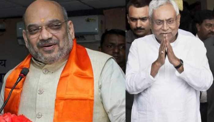 Amid hiccups in BJP-JDU alliance, Amit Shah to meet Nitish Kumar over meals today