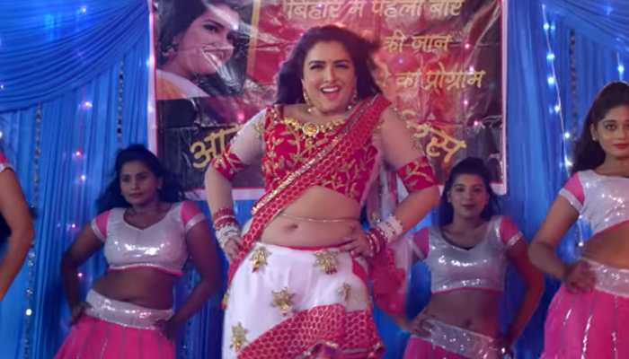 Amrapali Dubey&#039;s belly dancing in Tohare Khatir song is breaking the internet, garners over 8.4 million views