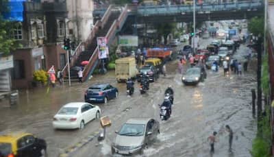Mumbai rain: Skies give city a break; waterlogging continues, roads still jammed