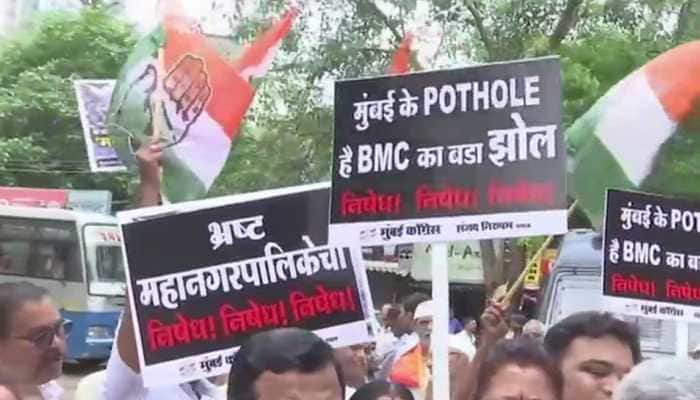 Congress launches campaign to count potholes in Mumbai, says city badly affected