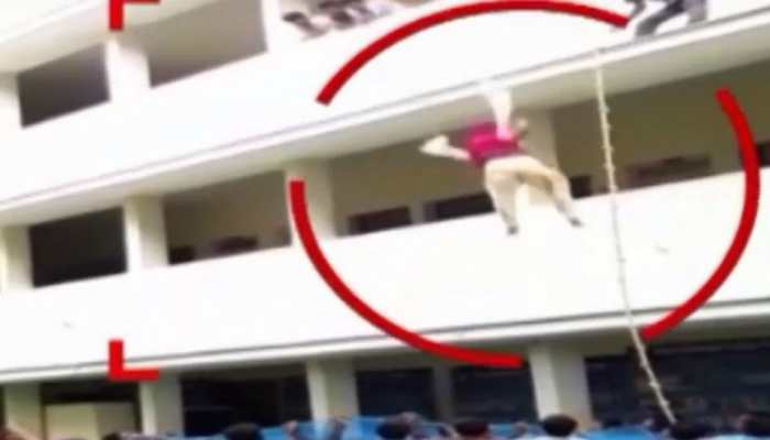 BBA student falls to death after being pushed from 3rd floor during mock drill