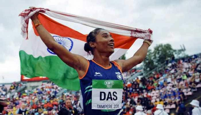 PM Narendra Modi and President Ram Nath Kovind celebrate Hima Das&#039; unprecedented feat