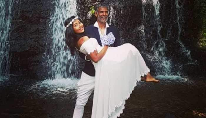 Milind Soman-Ankita Konwar&#039;s barefoot wedding in Spain looks dreamy! Pics