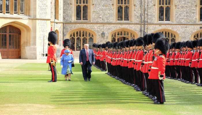 UK fumes as Trump makes Queen Elizabeth wait for him in searing heat