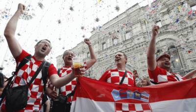  FIFA World Cup 2018: Croatia fans eclipse low-key French in final build-up