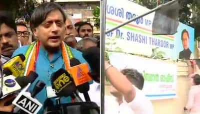 Is this the India we want: Shashi Tharoor lashes out at BJP after attack on his office in Kerala