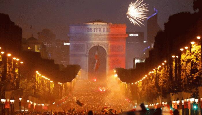 World Cup celebrations rock France; Les Bleus set for Champs Elysees victory parade 