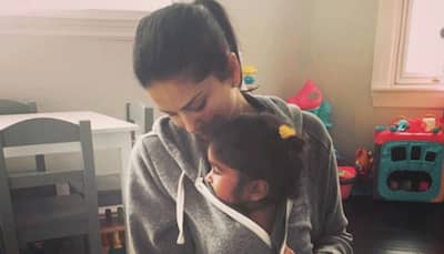 Sunny Leone celebrates 'gotcha' anniversary with daughter Nisha Kaur Weber