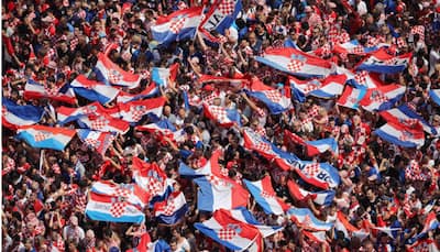 Croatia fly flags for first-ever World Cup finalists