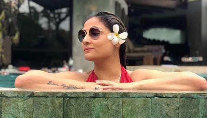 'Komolika' Urvashi Dholakia sets the temperatures soaring in a red monokini-See pics