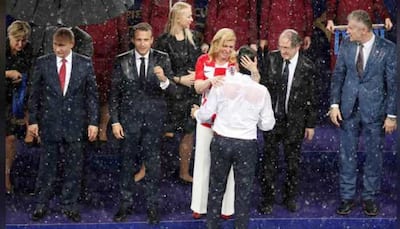 Croatian president Kolinda Grabar Kitarovic win admirers at FIFA World Cup 2018 final 