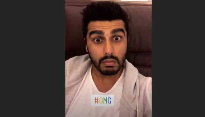 Arjun Kapoor begins countdown for sister Janhvi Kapoor's Dhadak, shares photo