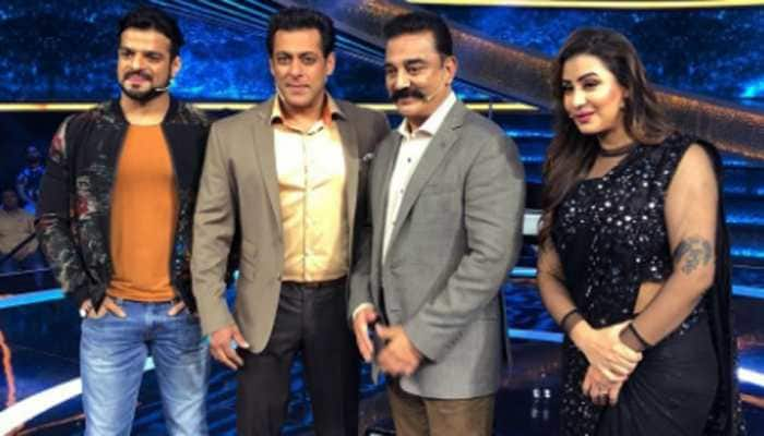 Shilpa Shinde meets &#039;Bigg Boss&#039; host Salman Khan, Kamal Haasan on &#039;Dus Ka Dum&#039;