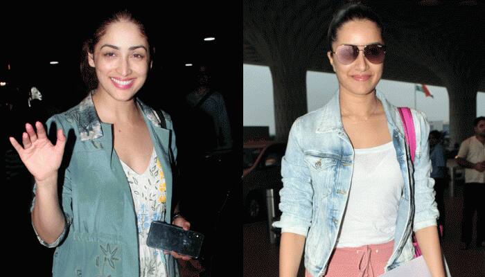 Shraddha Kapoor and Yami Gautam spotted on the sets of Shahid Kapoor's Batti Gul Meter Chalu - See pics