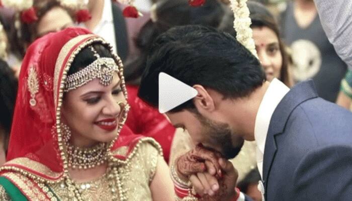 Sambhavna Seth and Avinash Dwivedi's wedding montage is pure romance - Watch