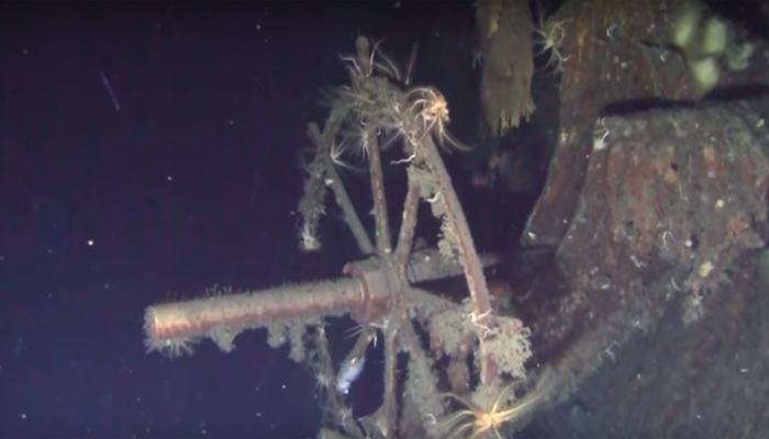 Wreck of Russian warship Dmitrii Donskoi, sunk in 1905, found; may contain 5,500 boxes of gold bars and coins worth $133 billion