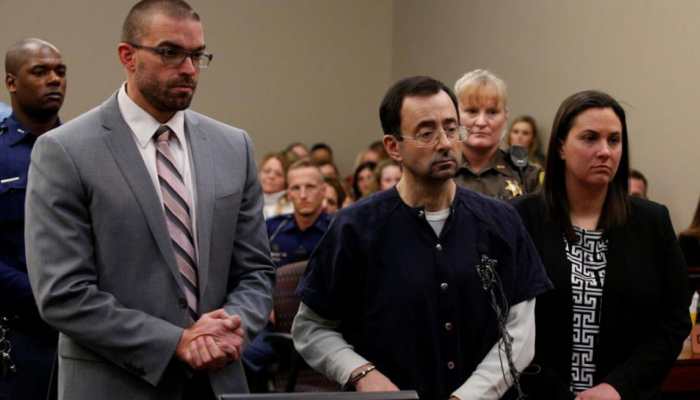 Ex-USA Gymnastics doctor Larry Nassar gets up to 175 years as abuse victims applaud