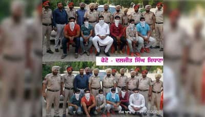 Punjab police's photo op with gangsters goes wrong, leaves Twitter in splits
