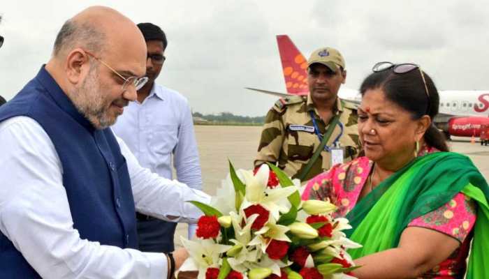 Vasundhara Raje will remain BJP&#039;s CM candidate for Rajasthan Assembly elections 2018: Amit Shah