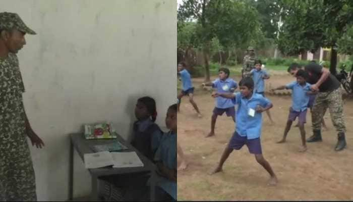 In school with just one teacher, ITBP heroes turn mentors in naxal-affected village