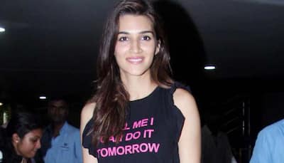Kriti Sanon's airport look is comfy yet cool—View pics