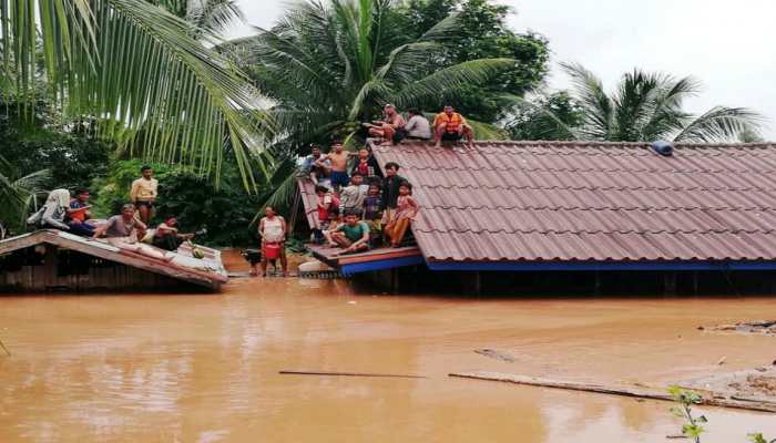 Hundreds missing after Laos dam under construction collapses