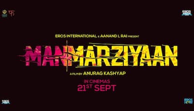 Anurag Kashyap's 'Manmarziyaan' to premiere at TIFF