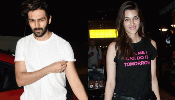 Kartik Aaryan, Kriti Sanon prep for Luka Chuppi