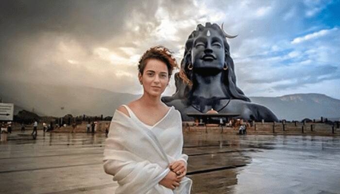 Kangana Ranaut gets spiritual, feels blissful at the Adishakti Ashram in Coimbatore - See pics