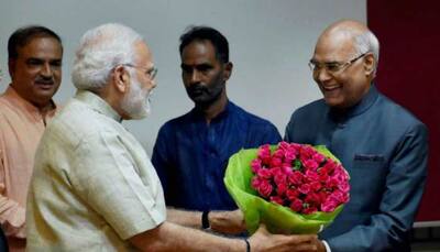 PM Narendra Modi congratulates President Ram Nath Kovind on completing first year in office