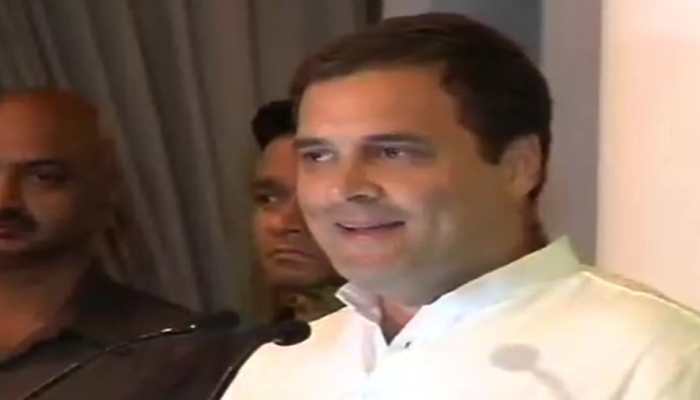 BJP MPs think I will hug them too, take 2 steps back when I near them: Rahul Gandhi