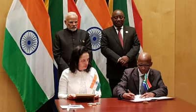 India, South Africa sign 3 MoUs, including one for cooperation in space