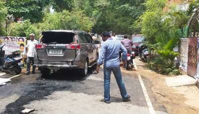 Tamil Nadu: Petrol bomb hurled at TTV Dhinakaran's car, driver injured